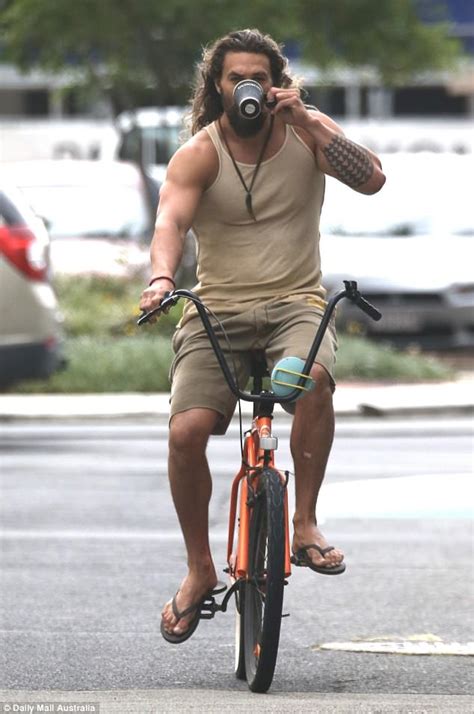 jason momoa naked on a bike|Jason Momoa Rides A Bike Nude In New Fitness Video